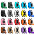 20 Colors PLA Filament 20KG Set, 1KG/Spool, ±0.03mm Precision, Smooth Printing for Most FDM Printers