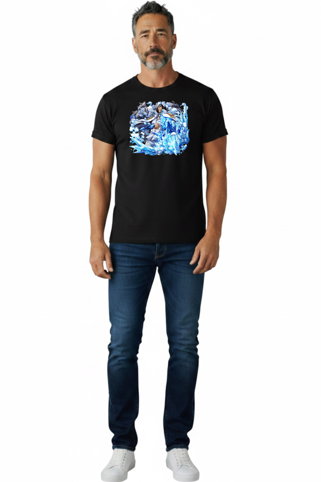 NotNorm One Piece Admiral Aokiji Anime Graphic Tee