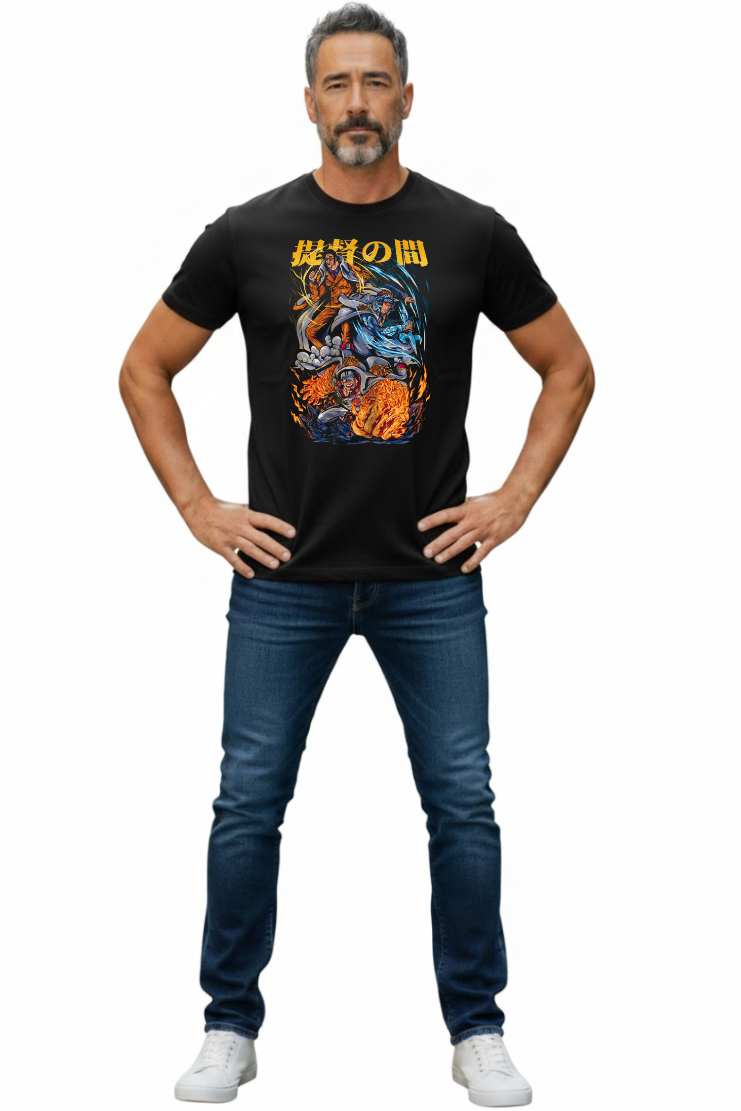 NotNorm One Piece Admirals Anime Graphic Tee