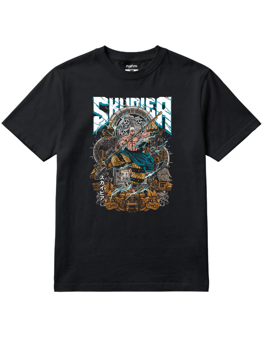 NotNorm One Piece Enel Anime Graphic Tee