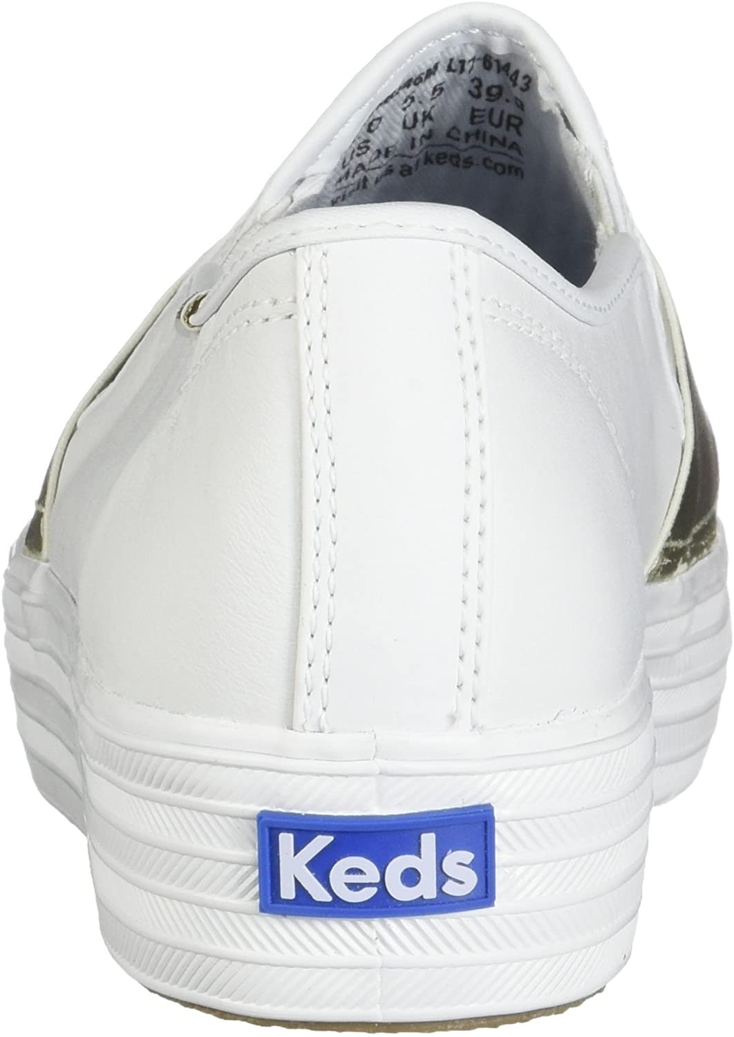 Keds Womenâ€™s Triple Bandeau Leather Sneakers