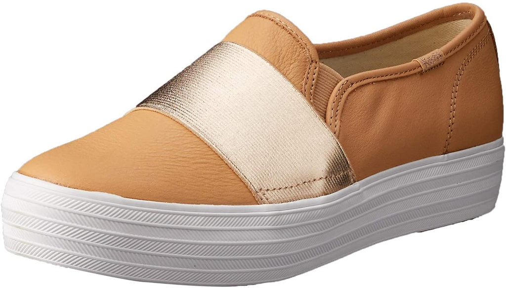 Keds Womenâ€™s Triple Bandeau Leather Sneakers