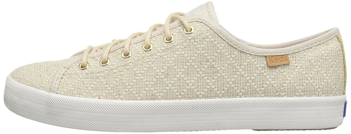 Keds Women's Kickstart Natural Geo Canvas Fashion Sneaker