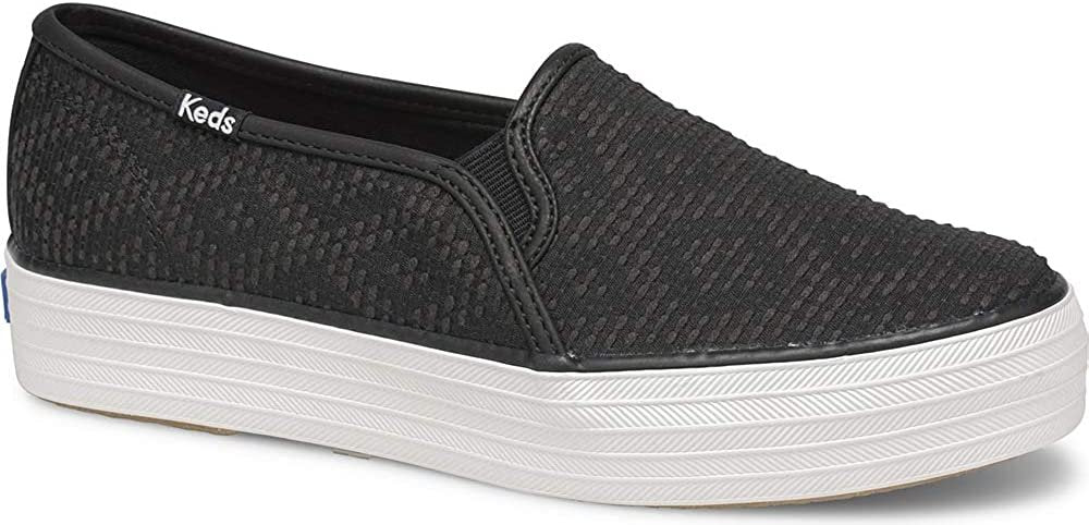Keds Women's Triple Decker Matte Shine Slip On Sneakers