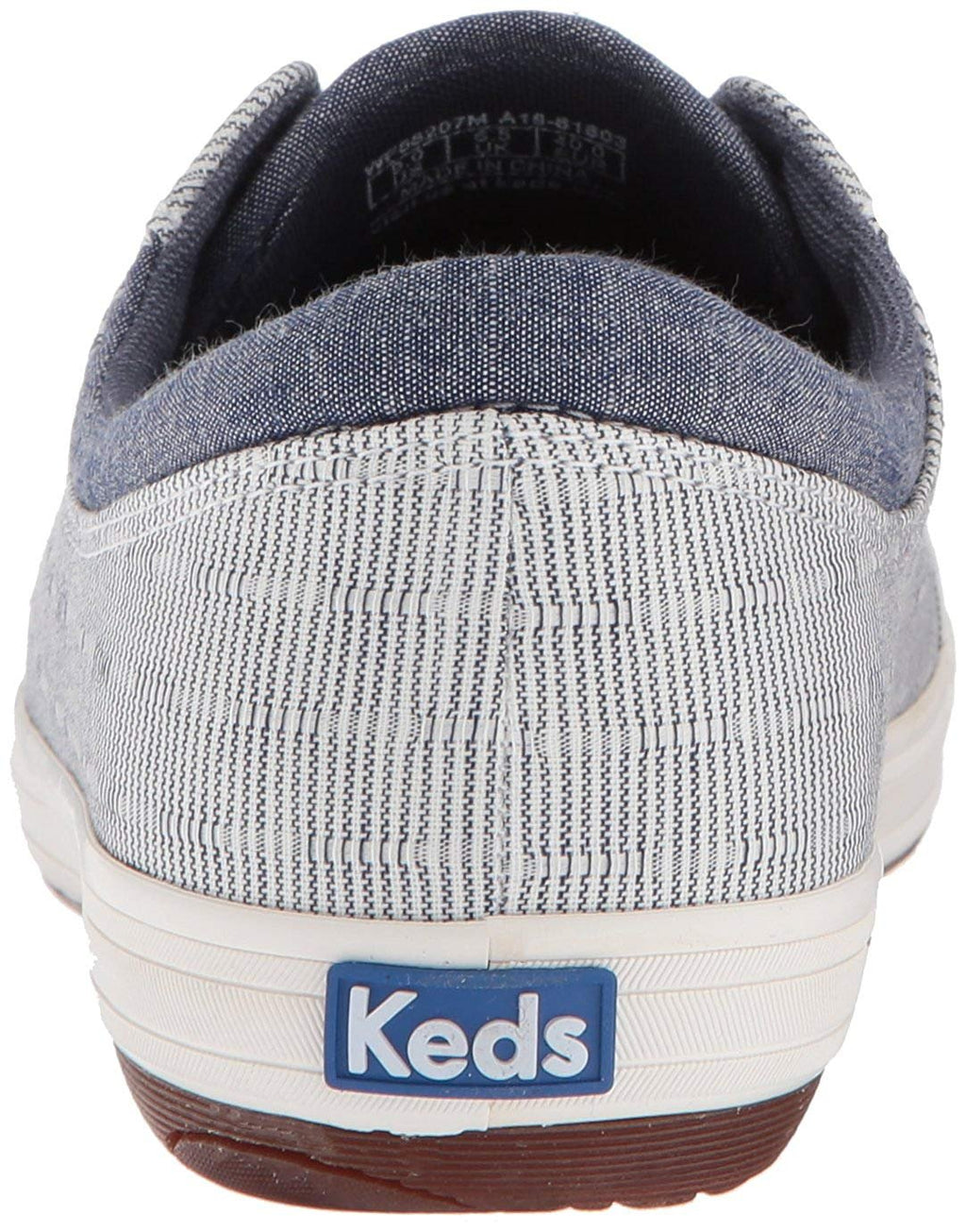Keds Women's Vollie Ll Railroad Stripe Sneaker