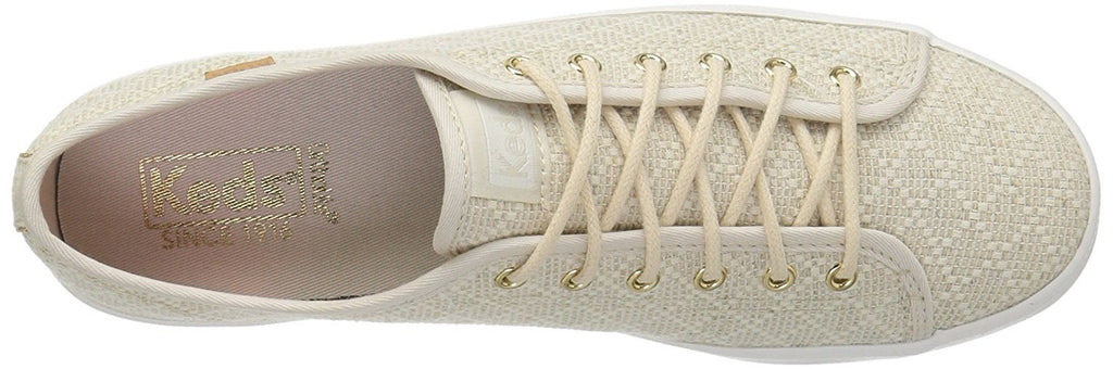 Keds Women's Kickstart Natural Geo Canvas Fashion Sneaker