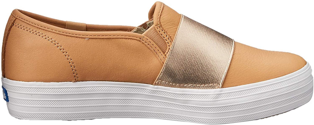 Keds Womenâ€™s Triple Bandeau Leather Sneakers