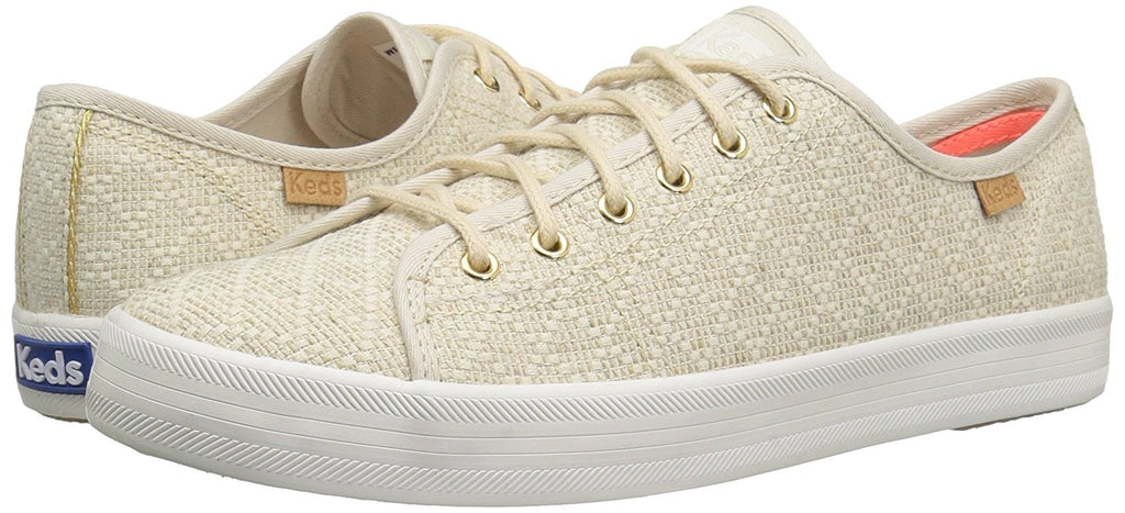 Keds Women's Kickstart Natural Geo Canvas Fashion Sneaker