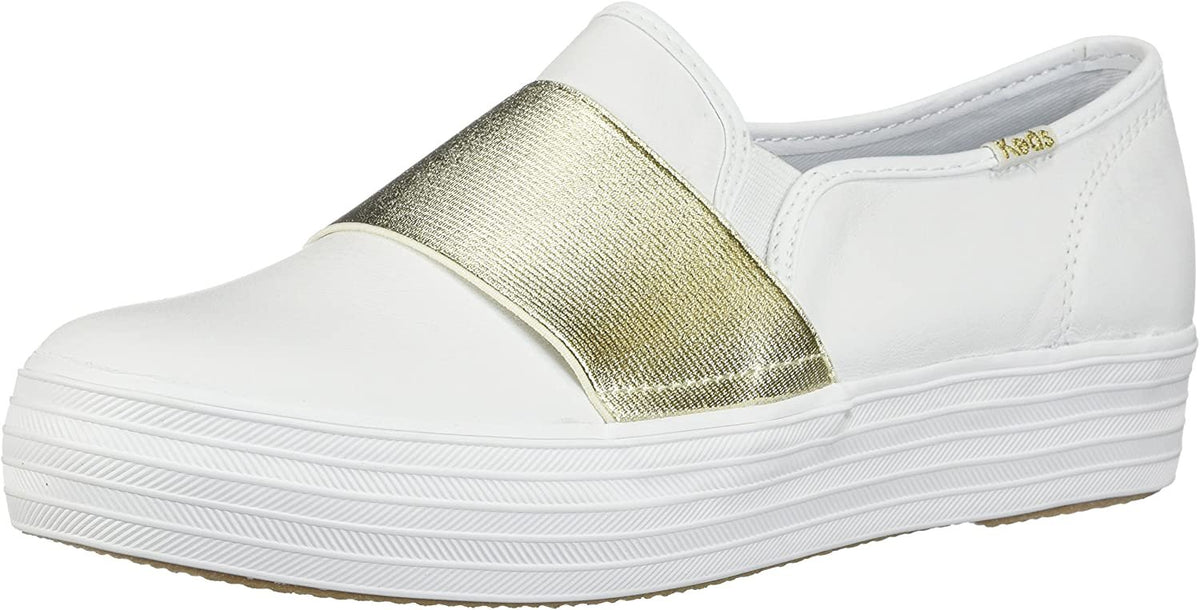 Keds Womenâ€™s Triple Bandeau Leather Sneakers