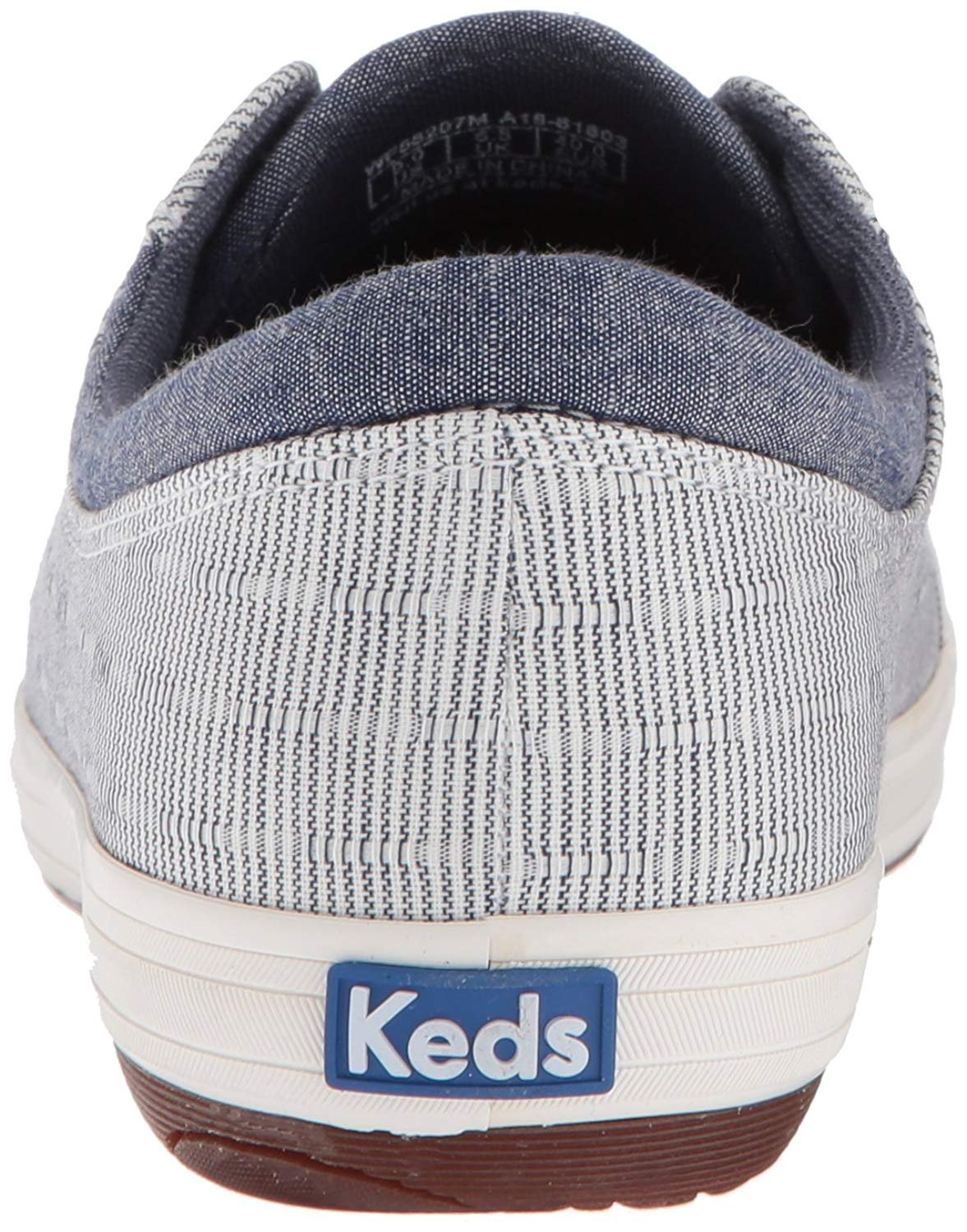 Keds Women's Vollie Ll Railroad Stripe Sneaker
