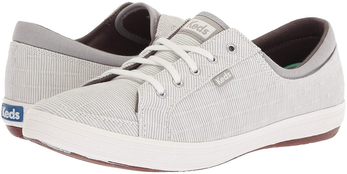 Keds Women's Vollie Ll Railroad Stripe Sneaker